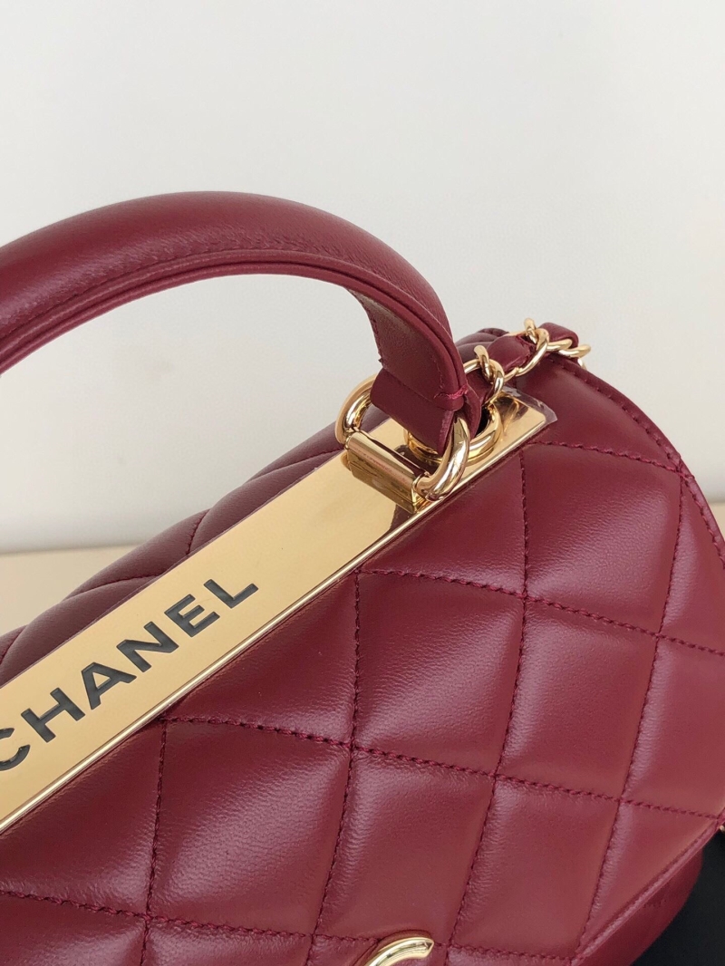 Ch**el top handle bags